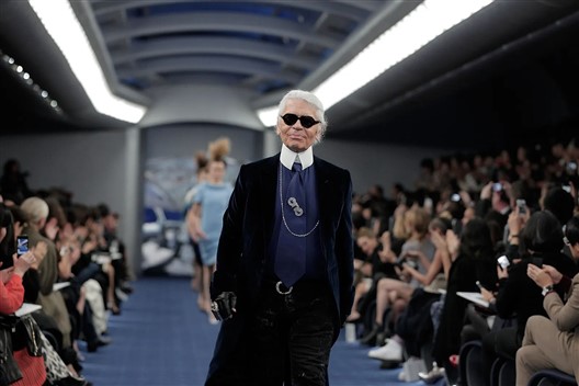 Karl Lagerfeld in style