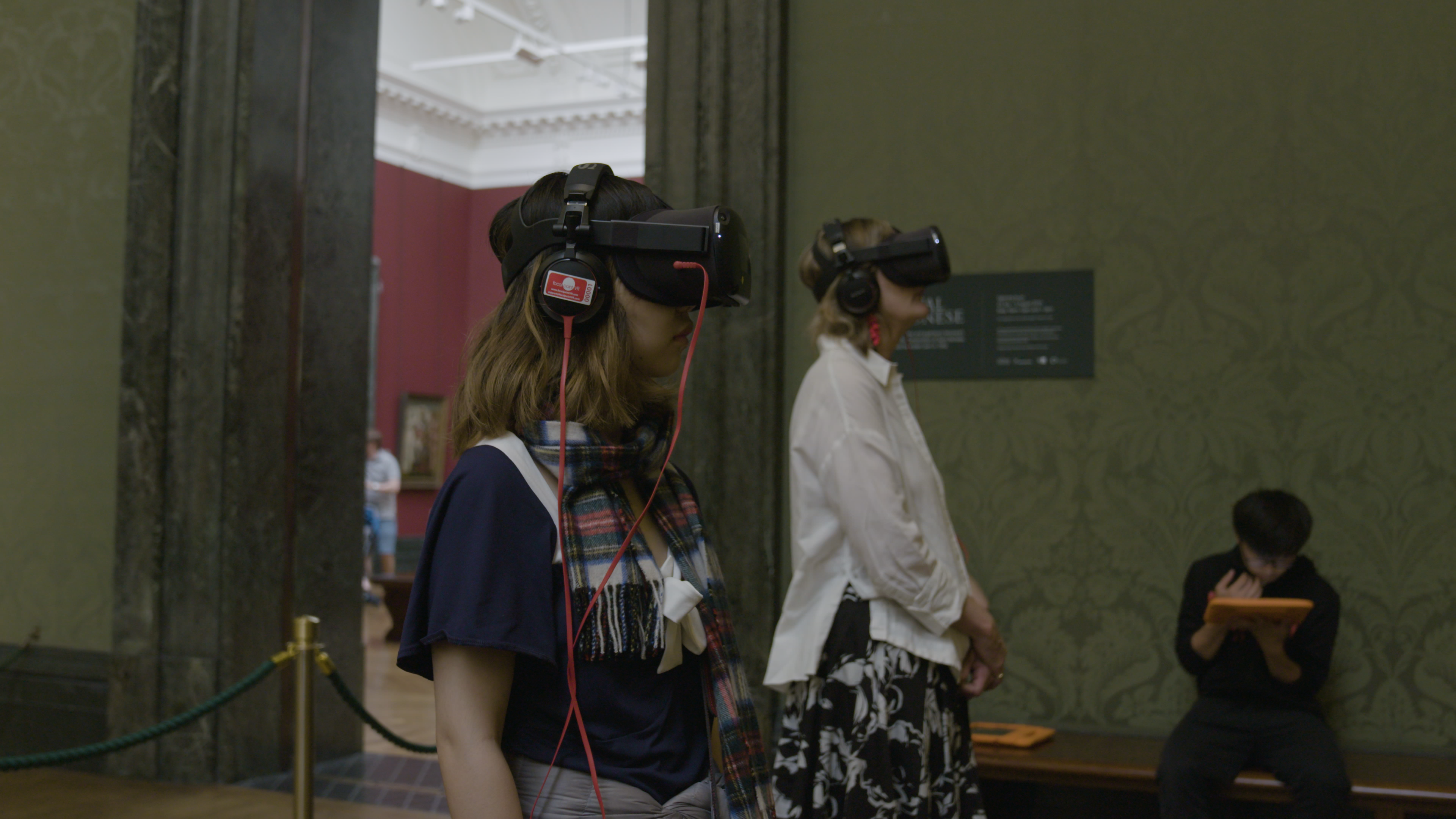 National Gallery visitors will wear headsets in the Virtual Veronese experience © The National Gallery, London