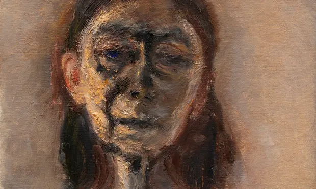 Portrait, Eyes Lowered by Celia Paul, National Portrait Gallery London
