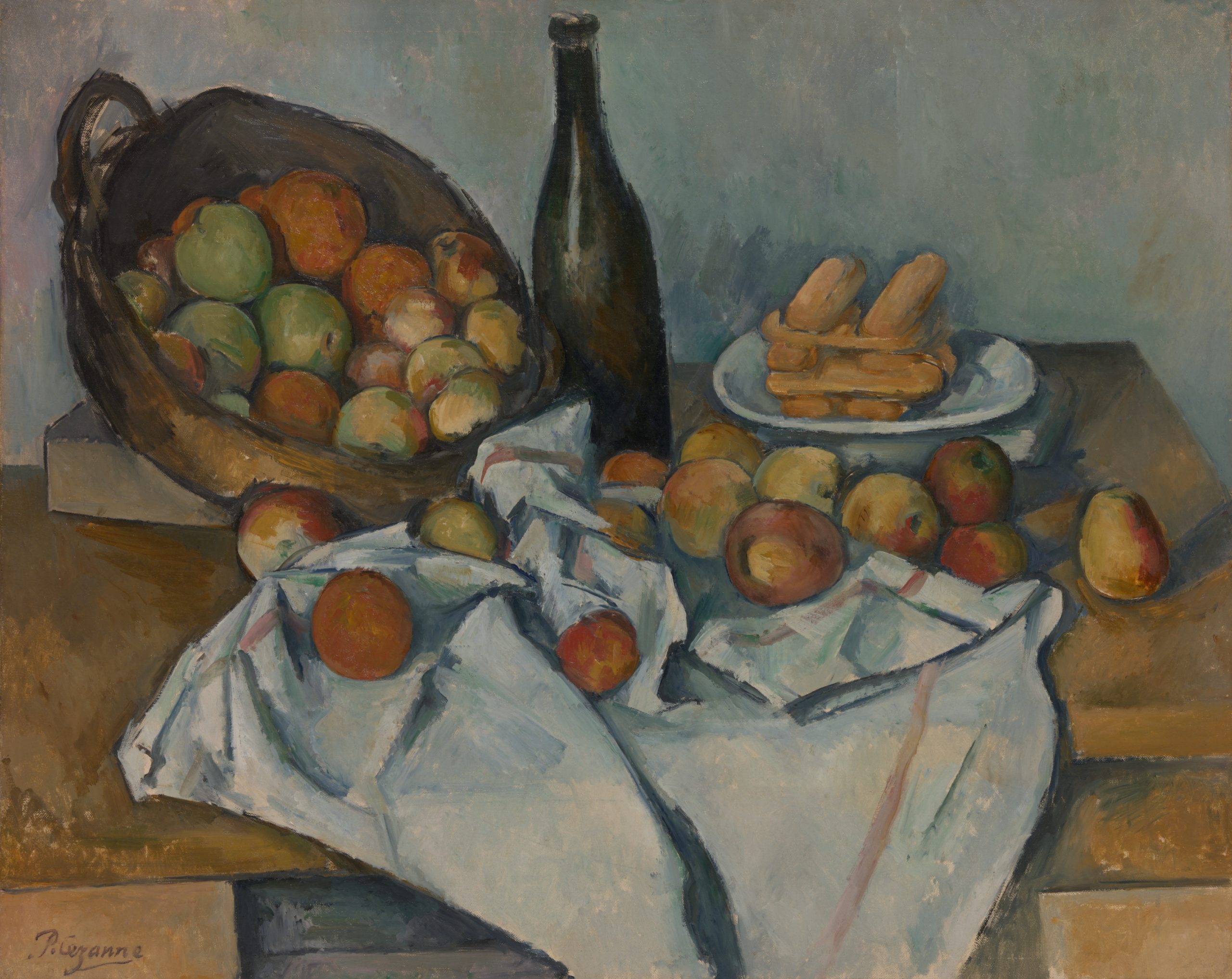 Cezanne The Basket of Apples, c. 1893 The Art Institute Chicago