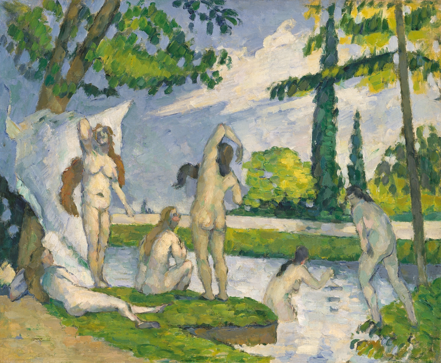 Paul Cezanne Bathers 1874–75 The Metropolitan Museum of Art