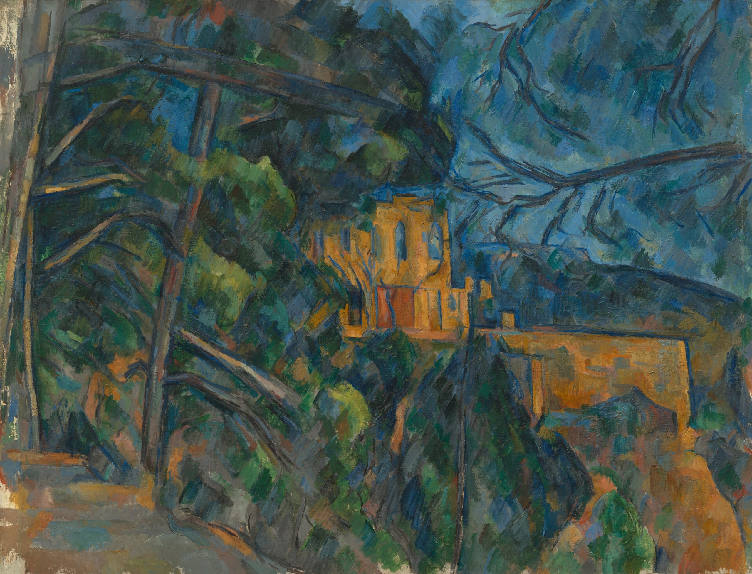 Paul Cezanne -Château Noir 1900-4. National Gallery of Art, Washington, Gift of Eugene and Agnes E. Meyer, 1958.10.1