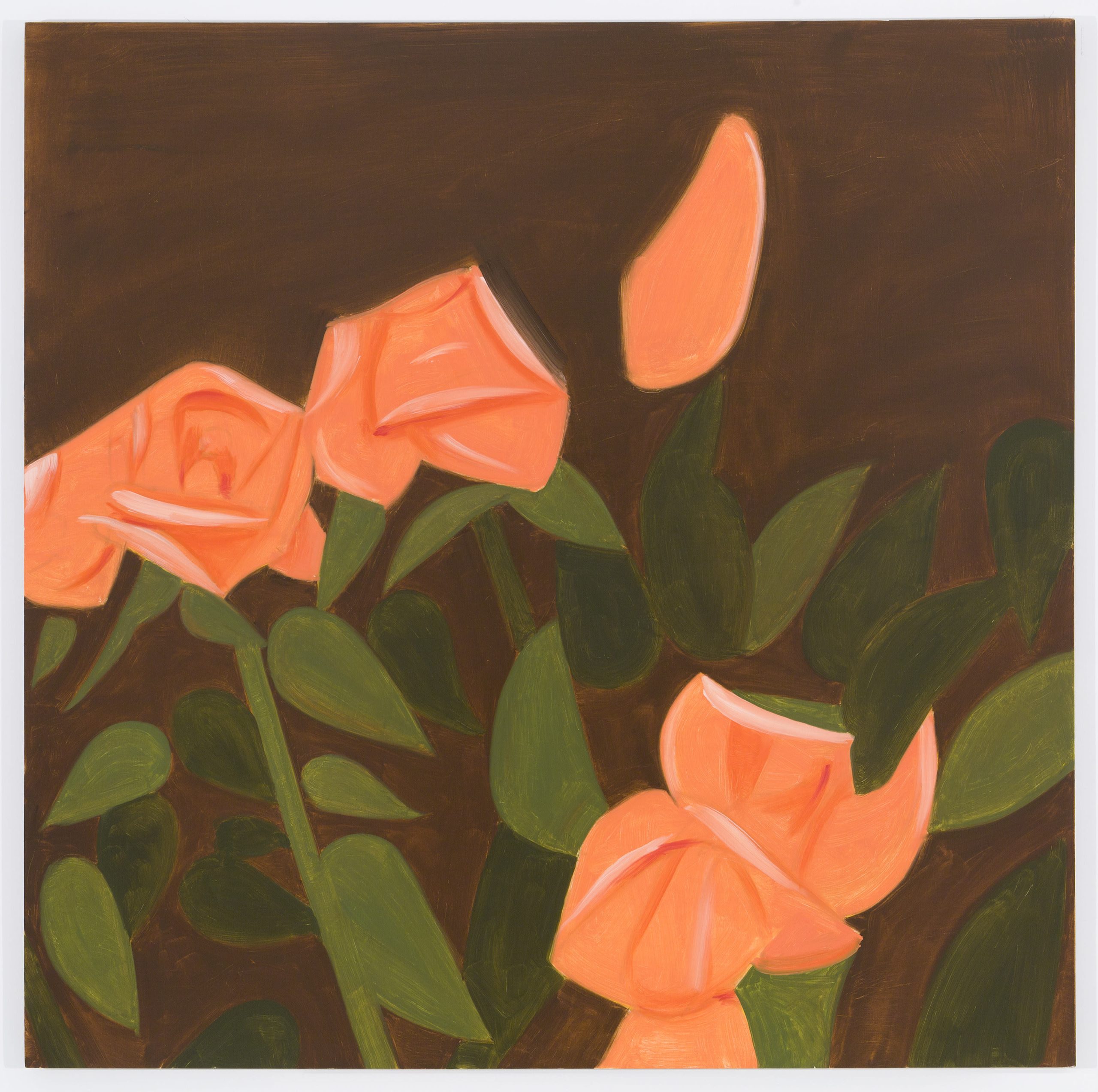 Alex Katz Pink Roses 2, 2012, Painting Oil on linen, 152.4 x 152.4 (cm), 60.0 x 60.0 (inch), USD 750,001 – 1,000,000 at Gladstone Gallery