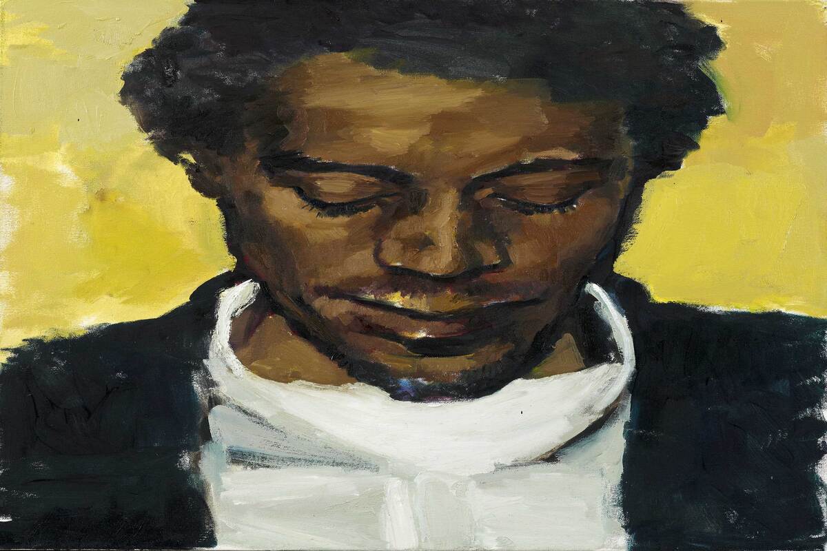 Lynette Yiadom-Boakye Citrine by the Ounce 2014 Private Collection © Courtesy of Lynette Yiadom-Boakye