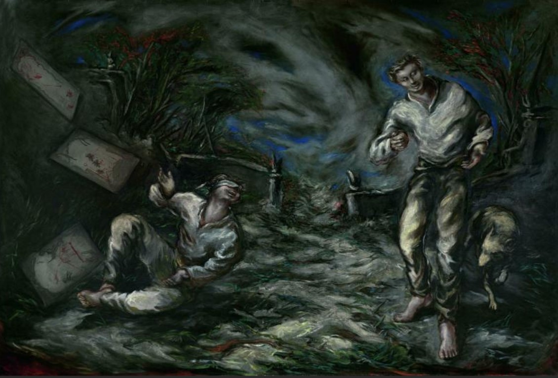 Gérard Garouste Adhara, 1981, Huile sur toile, 253.00 x 395.00 cm