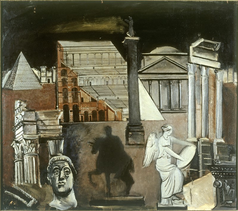 Achille Funi, Roma, 1930 c., Collezione privata