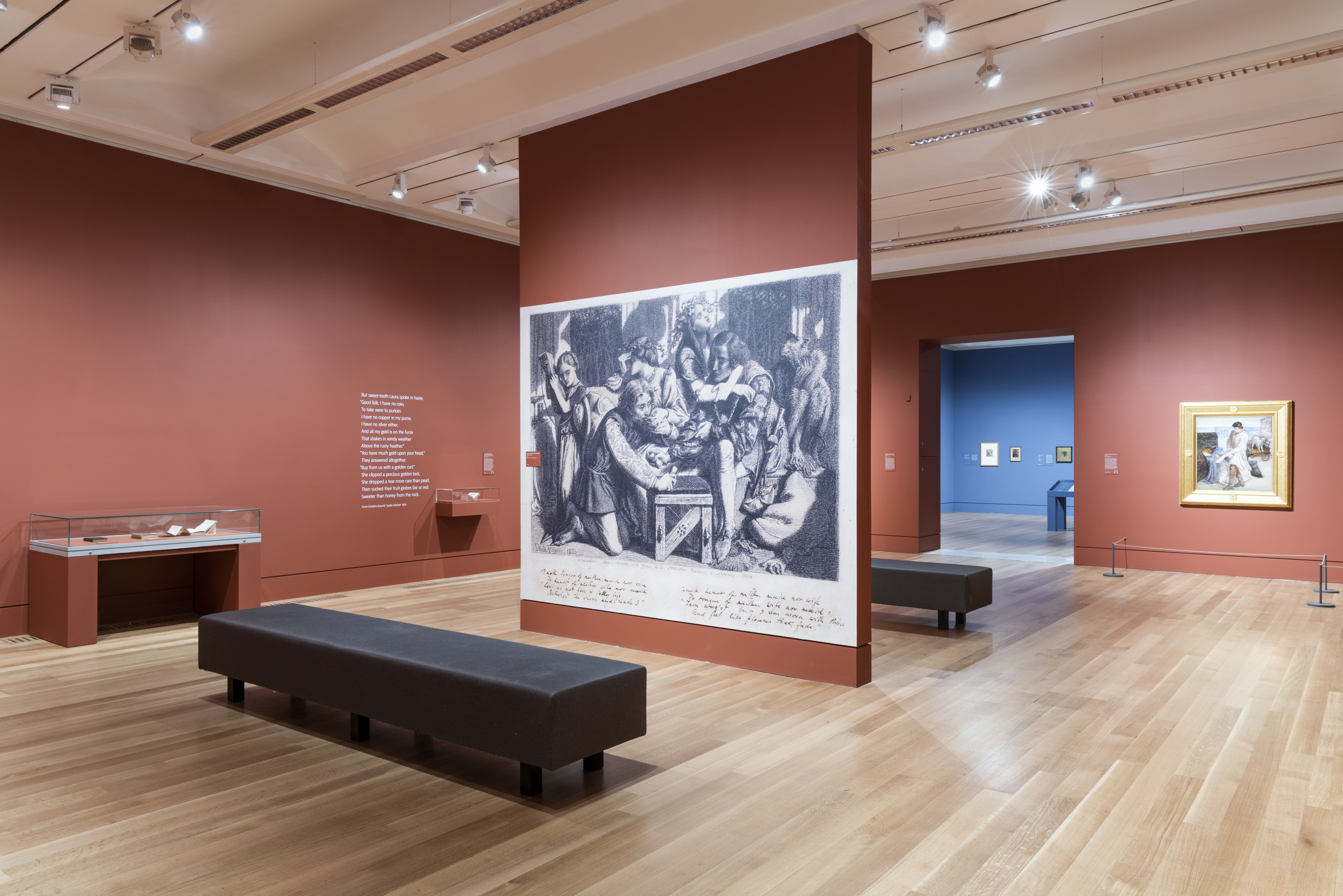 Install Shots © Tate Madeleine Buddo, Press Photography of The Rossettis, 2023