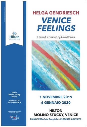 Locandina_Helga-Gendriesch-Venice-Feelings_by-Alain-Chivilò_Molino-Stucky_Venezia