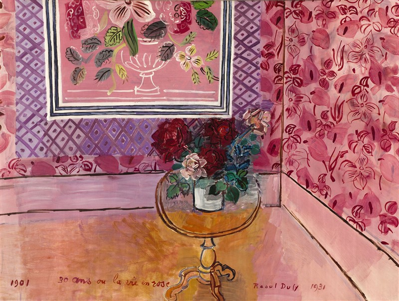 Dufy Raoul Trent’anni o La vie en rose, 1931, Olio su tela, 98x128 cm, MAM Paris. Paris Musées Musée d'Art Moderne. Droits d'auteur © ADAGP © Raoul Dufy by SIAE 2022