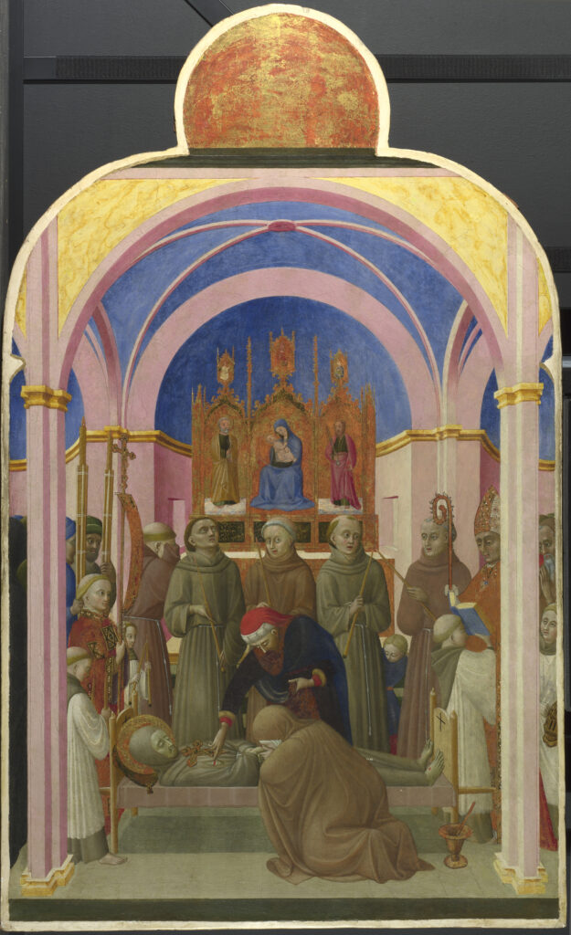 The Funeral of Saint Francis and Verification of the Stigmata 1437-44