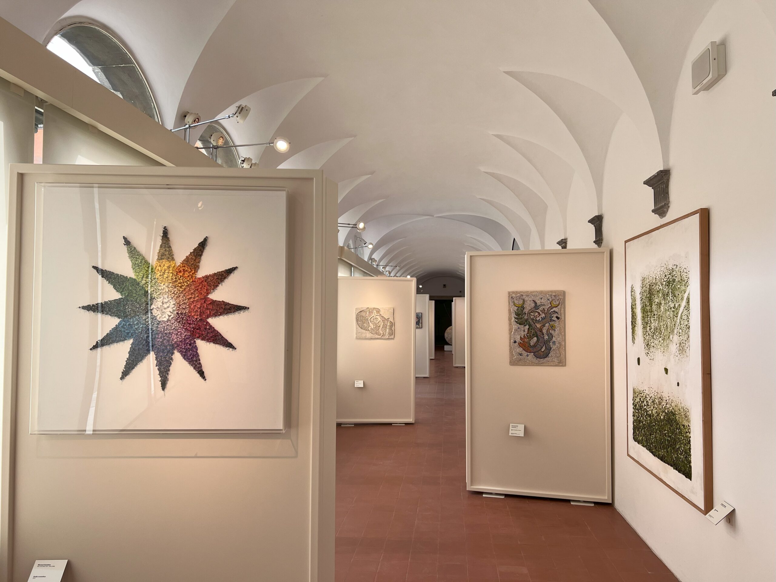 Veduta sale espositive Mosaici Contemporanei, Ravenna, MAR - Museo d’Arte della città di Ravenna