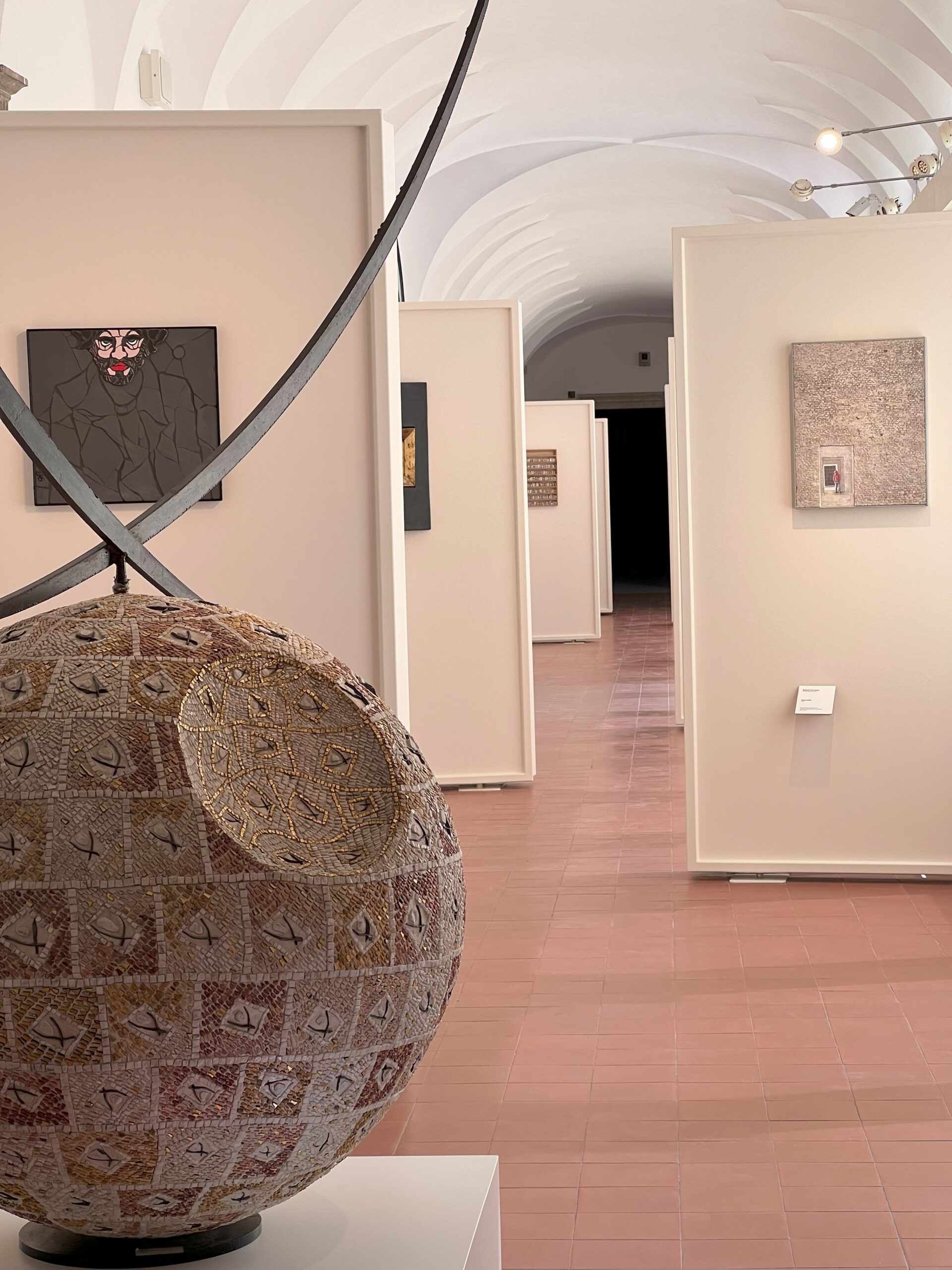 Veduta sale espositive Mosaici Contemporanei, Ravenna, MAR - Museo d’Arte della città di Ravenna